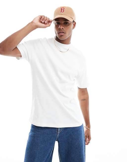 River Island regular fit t shirt in white ASOS