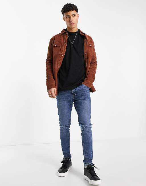River Island - Regular-fit T-shirt in zwart, 4 van 4