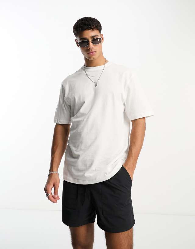 River Island - regular t-shirt in white