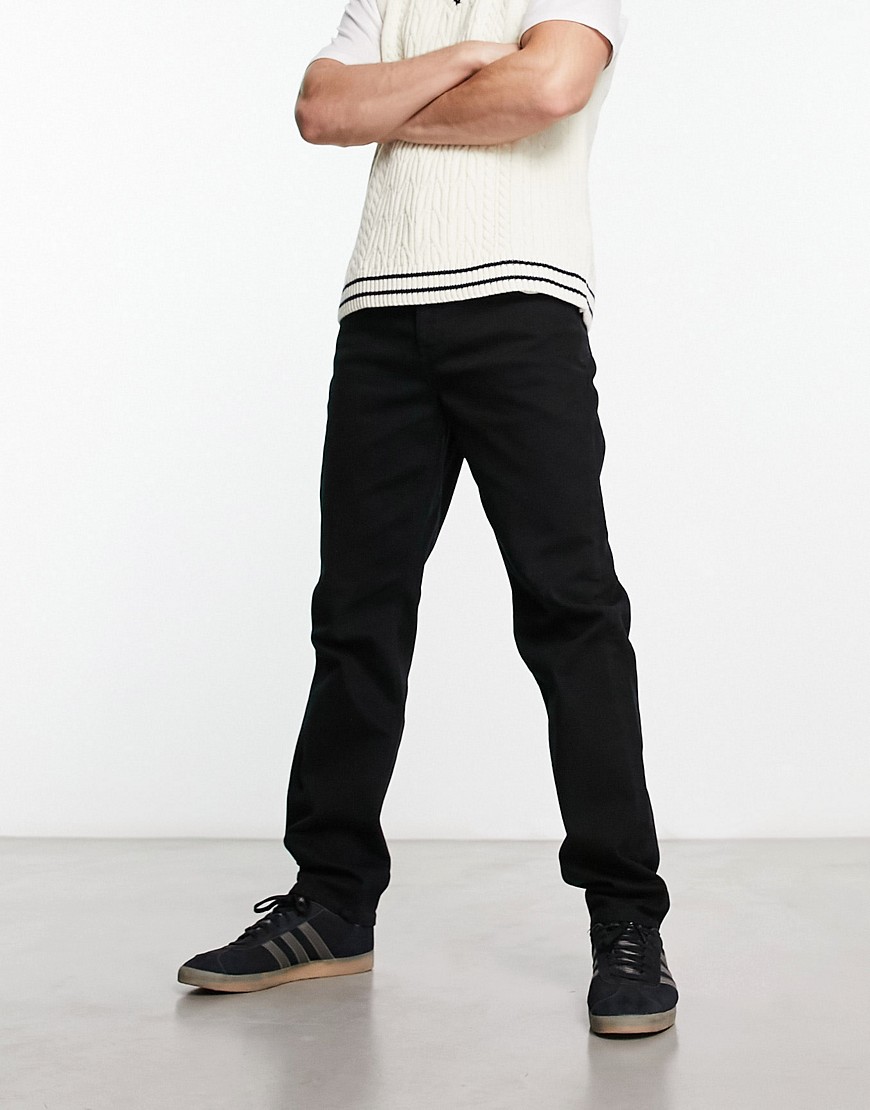 River Island relaxed carpenter jeans in black