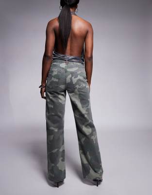 RIVER ISLAND RELAXED STRAIGHT JEANS 
