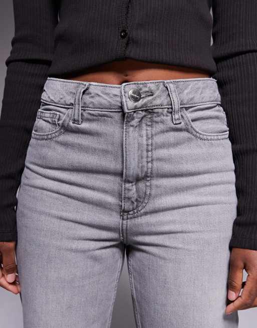 River Island relaxed straight leg jean in grey, 5 of 5