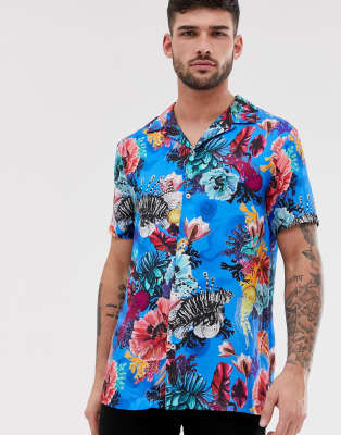 asos flower shirt