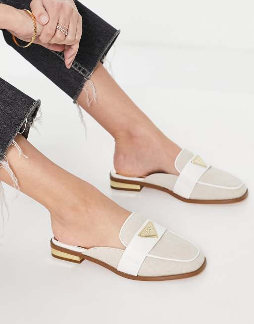 river island mules flat