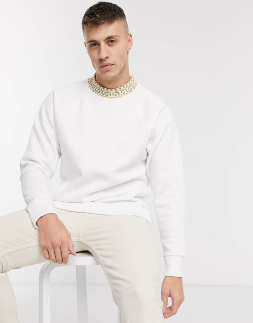 River island cheap white sweatshirt