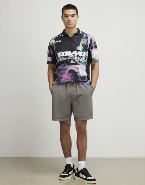 River Island Ripstop shorts in grey - dark - view 1