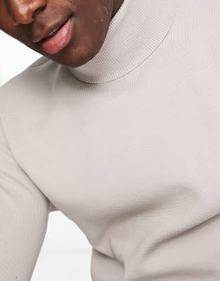 river island mens roll neck