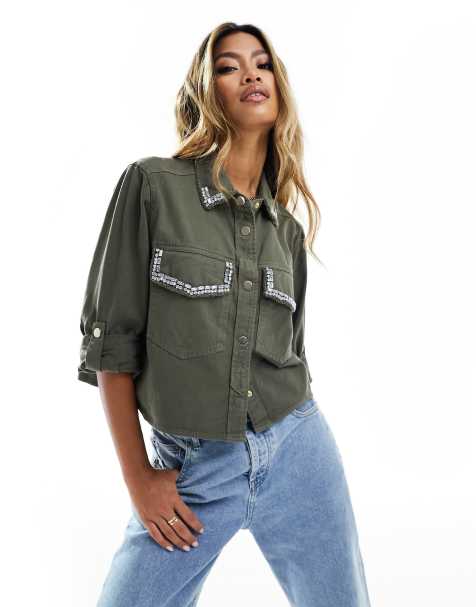 Asos womens outlet shirts