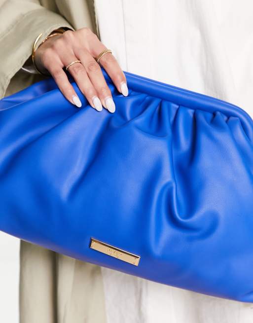 Blue clutch clearance bag