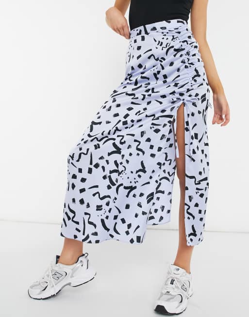 Asos river clearance island midi skirt