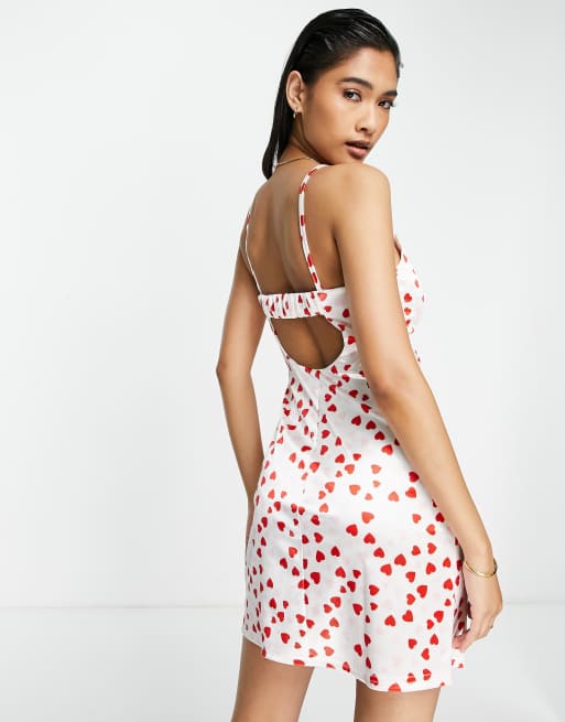 Cherry sales slip dress