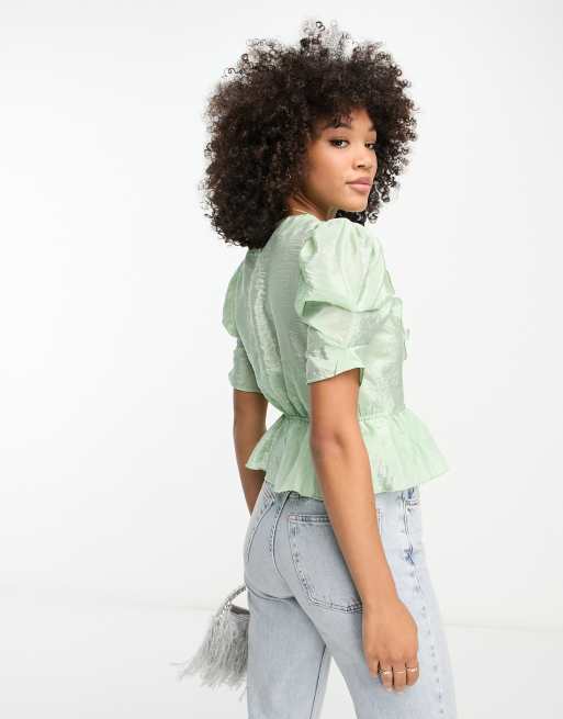 Mint green sale top river island