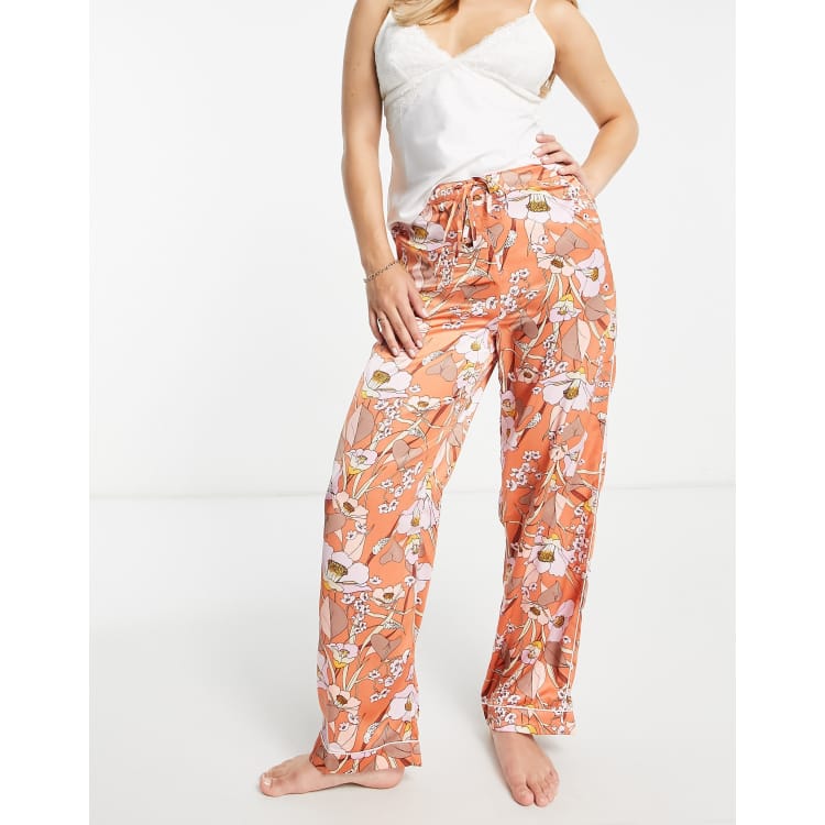 Womens floral pajama pants hot sale