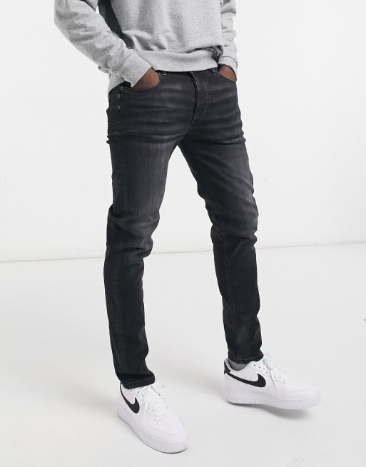 River Island Schmale Jeans In Schwarz Evesham Nj