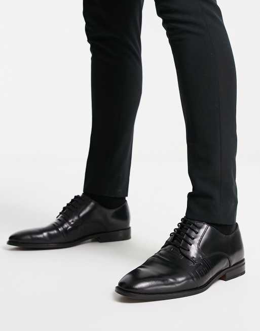 River Island – Schnürschuhe in Schwarz