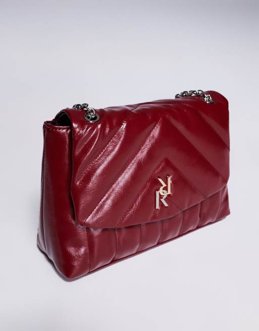 River island bags red cheap