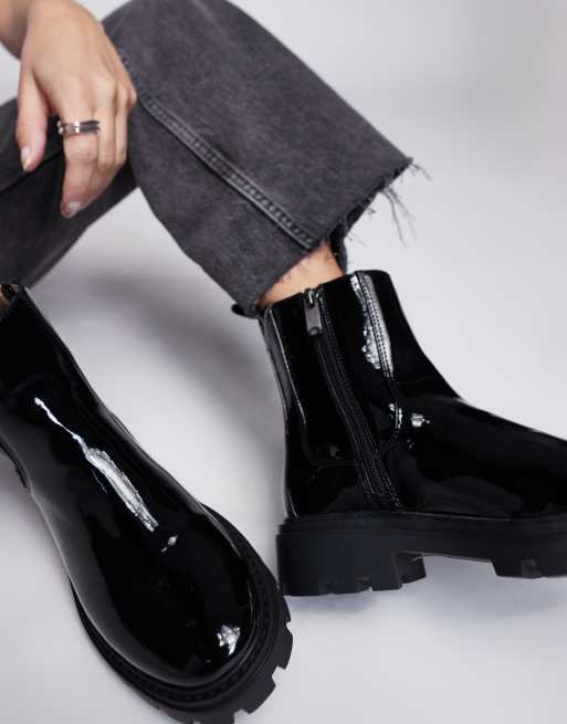 Black chelsea boots womens river island clearance