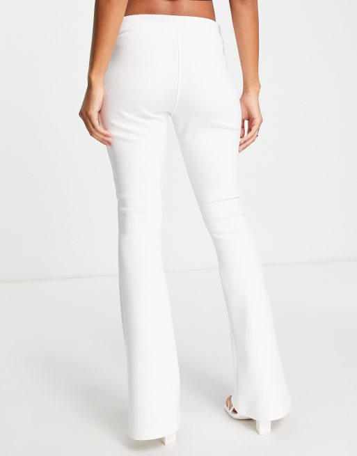 Witte flared legging new arrivals