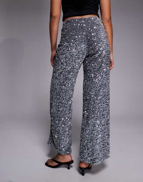Silver Pants for Women | ASOS