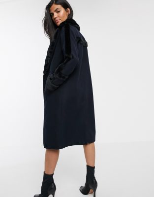 navy river island coat