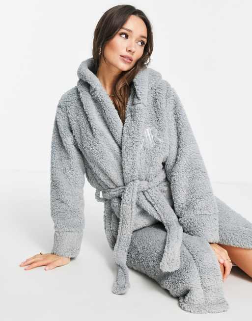Gray Dressing Gown