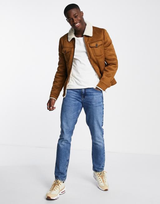 Sherpa lined western clearance jacket