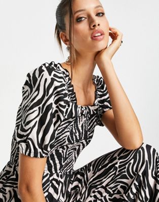 Alexandra Miro Irena zebra-print jumpsuit - ShopStyle