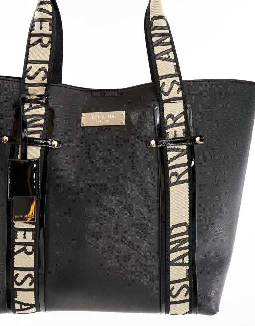 River island deals nude bag