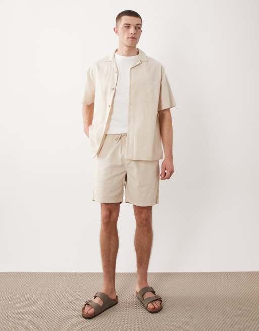 River Island - Short à enfiler - Taupe clair, 2 de 5