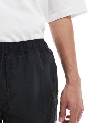 River Island - Short cargo - Noir - view 1