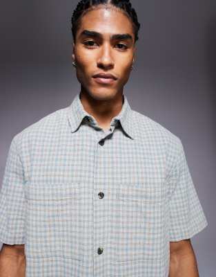 RIVER ISLAND SHORT SLEEVE OVER SHIRT