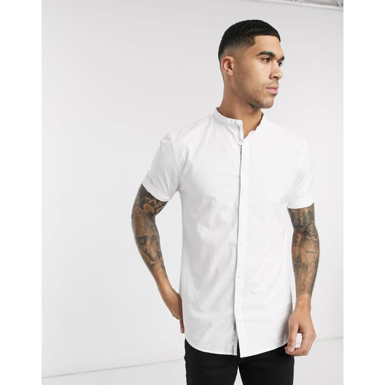 river island grandad shirt