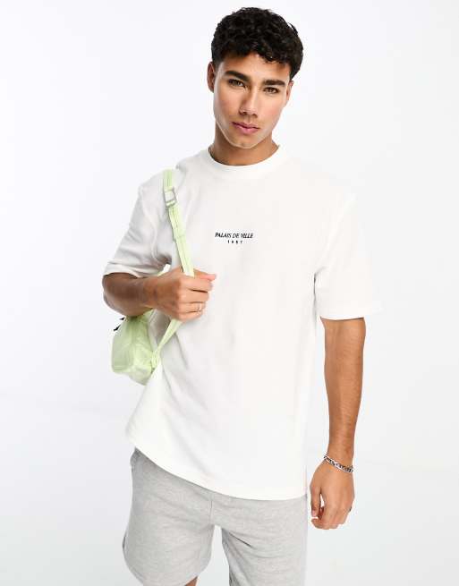 white t shirt river island