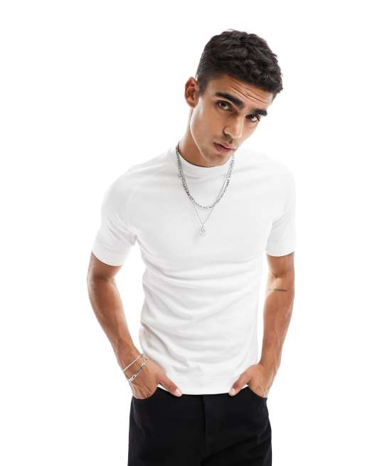 River Island short sleeve t-shirt in white