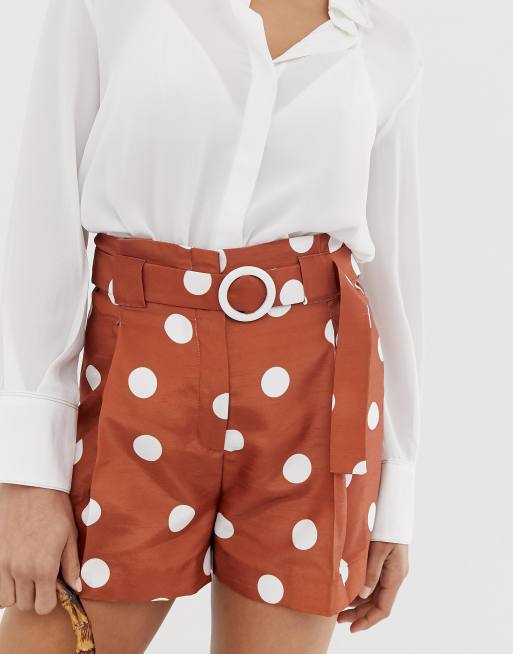 River island spotty store shorts