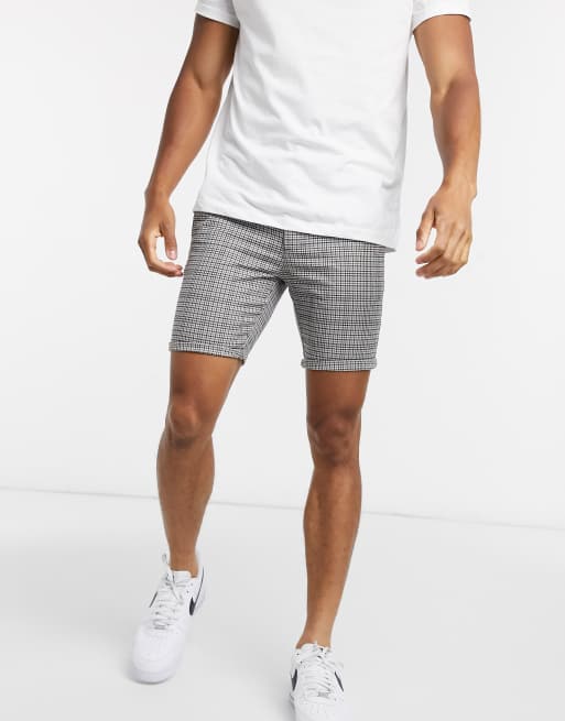 River island hot sale grey shorts