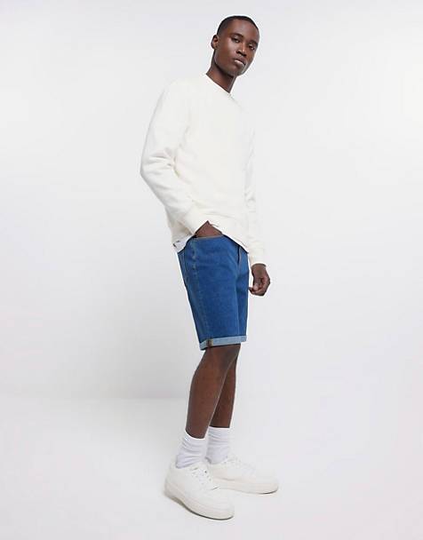 Men\'s Denim Shorts | Men\'s Denim Chino Shorts | ASOS