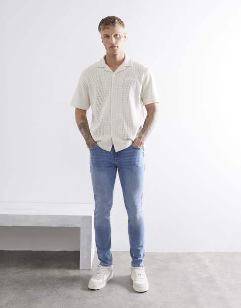 River Island Skinny fit jeans in blue - medium - view 1