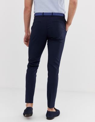 navy skinny pants