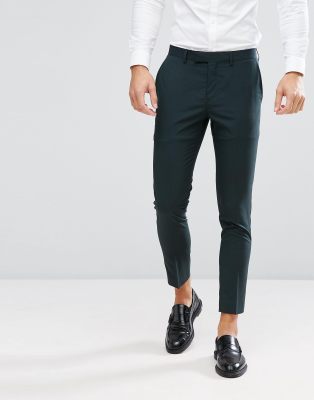 dark green skinny pants