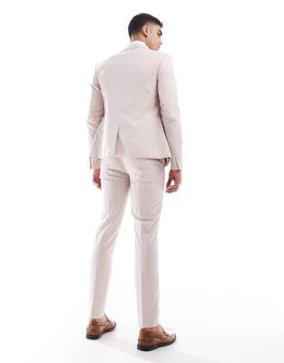 RIVER ISLAND SKINNY FIT SUIT TROUSERS