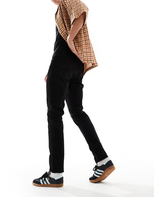 River Island skinny jeans in black