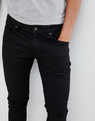 black jeans asos mens