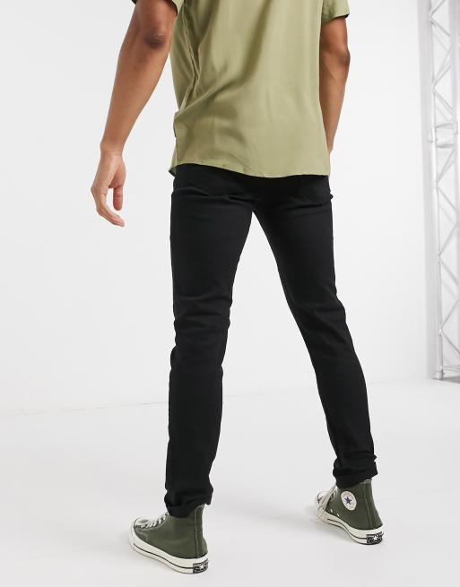 River Island - Skinny jeans in zwart, 2 van 4