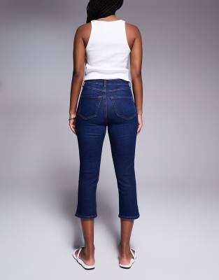 RIVER ISLAND SKINNY LEG CAPRI JEANS 