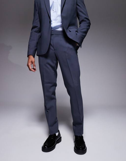 River Island skinny suit trousers in blue , 2 of 5