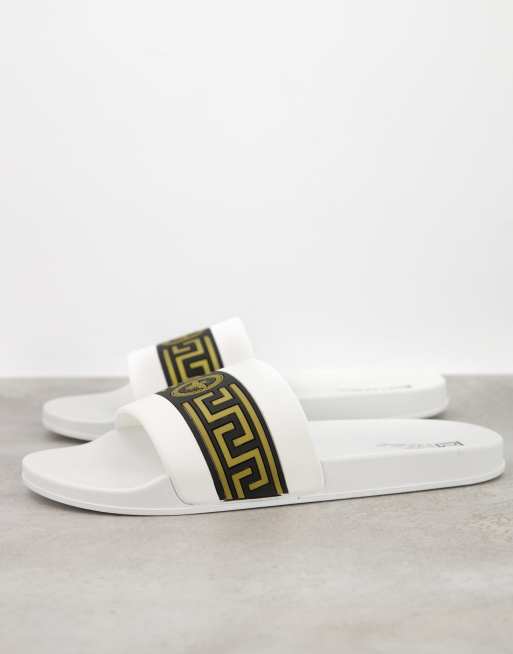 River Island sliders in white | ASOS