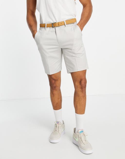 Belted chino sale shorts