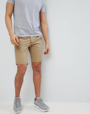 slim chino shorts mens