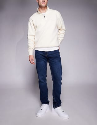 River Island Slim Fit Jeans In Blue